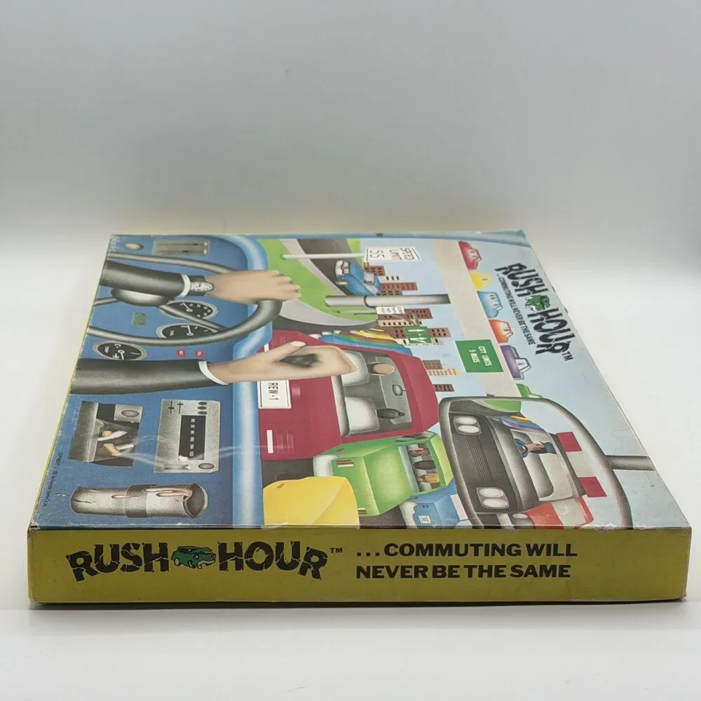 Rush Hour Board Game (1981, Everyday Game Co.) Commuting Will Never Be The Same